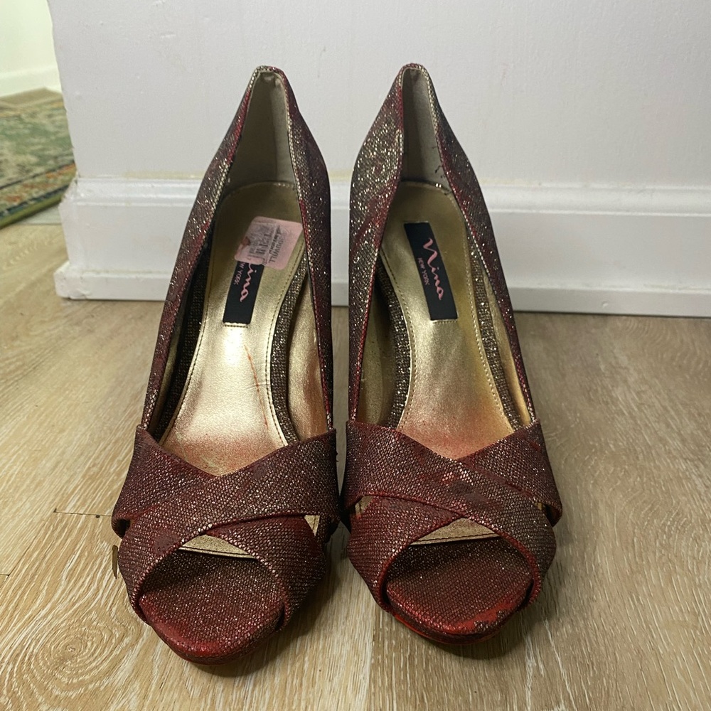Halloween blood heels